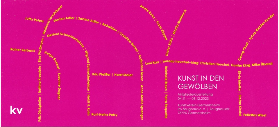 Flyer artelier21, Seite 1